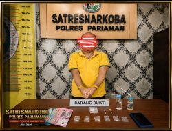 Polres Pariaman Kembali Bongkar Peredaran Sabu, Residivis Tahun 2020 Diciduk