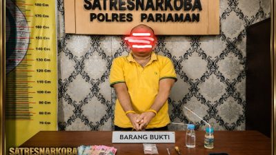Polres Pariaman Kembali Bongkar Peredaran Sabu, Residivis Tahun 2020 Diciduk
