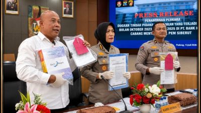 Polda Sumbar Pastikan Penanganan Dugaan Kejahatan Perbankan Mengedepankan Asas Praduga Tak Bersalah