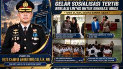 Atas Arahan Dirlantas Kombes Pol. H. M. Reza Chairul Akbar Sidiq, Ditlantas Polda Sumbar Edukasi Pelajar SMA Don Bosco Padang