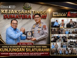 Kapolda Sumbar Irjen Pol. Djati Wiyoto Abadhy dan Kajati Dedie Tri Hariyadi Satukan Langkah Bangun Pelayanan Hukum Berkualitas