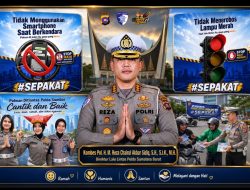 Kombes Pol. H. M. Reza Chairul Akbar Sidiq Perkuat Giat Edukasi #SEPAKAT, Ditlantas Polda Sumbar Ajak Masyarakat Tertib Berlalu Lintas