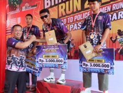 AKBP Agung Tribawanto Ajak Masyarakat Pasaman Barat Hidup Sehat Melalui Bhayangkara Run 2026