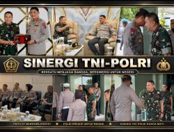 Kapolda Sumbar Silaturahmi ke Makodam XX/TIB, Pangdam Arief Gajah Mada Perkuat Koordinasi TNI-Polri