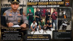 AKP Wildan Al Kautsar Ananputra: Informasi Warga Berujung Pengungkapan Dugaan Pesta Sabu di Bandar Buat