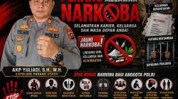 AKP Yuliadi Tegaskan Perang Total Melawan Narkoba, Selamatkan Karier dan Kehormatan Anggota Polri
