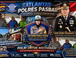 Kasat Lantas AKP Nanin Aprilia Fitriani Ajak Pengendara Ojek Jadi Pelopor Keselamatan Lewat Polantas Sumbar Rancak Bana