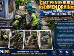 Di Bawah Koordinasi Kadis PUPR Malvi Hendri, Normalisasi Drainase di Pengambiran Jadi Langkah Nyata Cegah Genangan