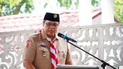 60 Anggota Kontingen Kwarcab 0304 Gerakan Pramuka Tanah Datar Ikuti Jamnas XII Ke Cibubur