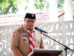 60 Anggota Kontingen Kwarcab 0304 Gerakan Pramuka Tanah Datar Ikuti Jamnas XII Ke Cibubur