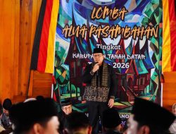 Diikuti 24 Grup se Kabupaten Tanah Datar, Wabup Ahmad Fadly Buka Lomba Pidato Adat Minangkabau
