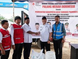 Untuk Percepatan Pemulihan Layanan Air Bersih, PMI Berikan Bantuan 90 Ton Tawas dan 90 ton Kaporit