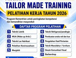 Ciptakan SDM Siap Kerja dan Berwirausaha, Pemkab Ajak Anak Muda Aceh Tamiang Ikuti Pelatihan Kerja Gratis