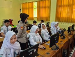 Polresta Magelang Bekali 120 Pelajar SMA N 1 Kota Mungkid dengan Literasi dan Keterampilan AI