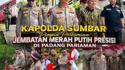 Kapolda Sumbar Irjen Pol. Djati Wiyoto Abadhy Hadirkan Akses Baru untuk Warga Sungai Buluh Barat Lewat Jembatan Merah Putih Presisi