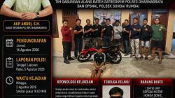 Kasat Reskrim AKP Andri Bergerak, Giat Tim Alang Bateh Polres Dharmasraya Ungkap Curanmor dan Curat