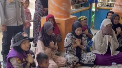 Dua Hari Menemani Warga Manggarai Barat, Tim Trauma Healing Polda Jateng Bantu Pulihkan Kekuatan Psikologis Warga Terdampar Gempa