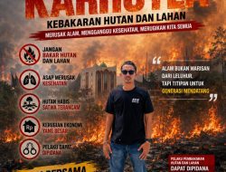 Kabut Asap Ancam Masyarakat, Afriadi Andika: Jangan Berhenti pada Sanksi Administratif, Usut Dugaan Pidana