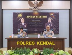 Pamit dari Kendal, AKBP Hendry Serahkan Tongkat Estafet kepada AKBP Ratna