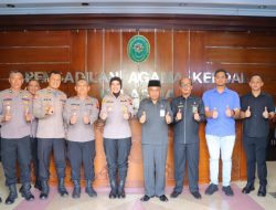 Usai Menjabat, AKBP Ratna Gelar Silaturahmi dengan Forkopimda dan Pengadilan Agama Kendal