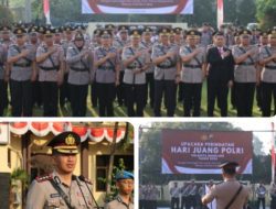 Kapolresta Magelang Pimpin Upacara Hari Juang Polri 2026 di Lapangan Apel