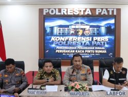 Polresta Pati Dalami Dugaan Kerusakan Kaca Rumah Warga Kajar, Pemeriksaan Ilmiah Masih Berjalan