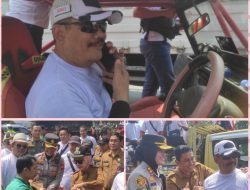 Dikawal Humanis TNI-Polri, Aksi Ribuan Peternak Ayam di Alun-Alun Kendal Berjalan Kondusif