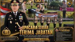 Dari Sertijab Menuju Pelayanan Prima, AKBP Agung Tribawanto Pertegas Komitmen Polri Hadir untuk Masyarakat