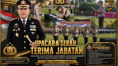 Dari Sertijab Menuju Pelayanan Prima, AKBP Agung Tribawanto Pertegas Komitmen Polri Hadir untuk Masyarakat