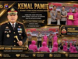 AKBP Agung Tribawanto Tegaskan Integritas Harga Mati pada Kenal Pamit PJU di Mapolres Pasaman Barat