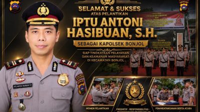 Amanah Baru IPTU Antoni Hasibuan sebagai Kapolsek Bonjol, Siap Perkuat Pelayanan dan Kamtibmas di Tengah Masyarakat