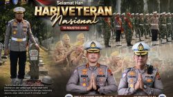 Hari Veteran Nasional, Dirlantas Polda Sumbar Kombes Pol. H.M. Reza Chairul Akbar Sidiq Teguhkan Semangat Pengabdian untuk Negeri