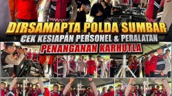 POLRI UNTUK MASYARAKAT, AKBP Andre Anas Perkuat Barisan Hadapi Ancaman Karhutla di Sumbar