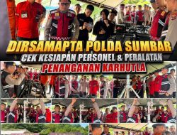 POLRI UNTUK MASYARAKAT, AKBP Andre Anas Perkuat Barisan Hadapi Ancaman Karhutla di Sumbar