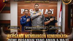 AKBP Adirawa Permana Anggawisastra Sambut Andri Hidayat dan Masrizal “Ajo”, Jalin Silaturahmi di Lubuk Sikaping