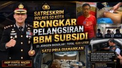 AKBP Syaiful Wachid Ungkap Jejak Lansir dari SPBU Ngalau, Satreskrim Polres 50 Kota Amankan S