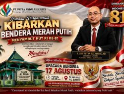 HUT RI ke-81 di Kuranji, H. Joni Putra Sikumbang Titip Pesan untuk Anak Muda Kota Padang