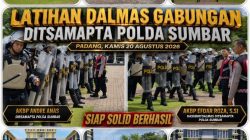 Polisi untuk Masyarakat, Ditsamapta Polda Sumbar Matangkan Kemampuan Personel Hadapi Aksi Massa