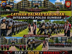 Polisi untuk Masyarakat, Ditsamapta Polda Sumbar Matangkan Kemampuan Personel Hadapi Aksi Massa