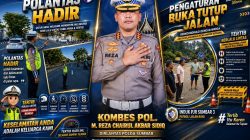 Kombes Pol. H.M. Reza Chairul Akbar Sidiq Perkuat Polantas Hadir, Keselamatan Pengguna Jalan Jadi Prioritas