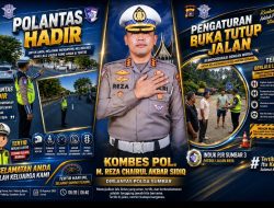 Kombes Pol. H.M. Reza Chairul Akbar Sidiq Perkuat Polantas Hadir, Keselamatan Pengguna Jalan Jadi Prioritas