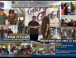 Bersama PT Japfa Comfeed dan Dinas Peternakan Sumbar, Kalapas Ronaldo Devinci Talesa Bangun Pembinaan Produktif di Lapas Padang