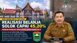 Realisasi Belanja Solok Capai 45,20 Persen, Pemkab Perkuat Akselerasi APBD Semester II