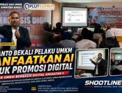 Firmanto Bekali Pelaku UMKM Solok Raya Manfaatkan AI untuk Promosi Digital