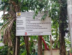 Guntur Kawal Proyek Jembatan Gantung Rp7,43 Miliar di Baruang-Baruang Belantai Tengah, CV. Jaya Mandiri Kerjakan Pembangunan