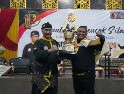 Pangdam XX/TIB Tutup Pencak Silat Open Championship 2026, Tegaskan Semangat Sportivitas dan Persaudaraan