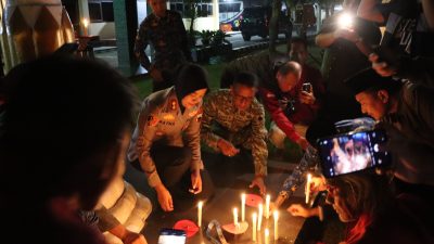 Kapolres Kendal Hadiri Doa Bersama untuk Jurnalis yang Hilang Saat Liputan Krakatau