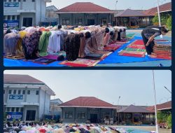 Susi Andriany Pohan Dukung Salat Istisqa di Lapas Perempuan Kelas IIB Padang, Warga Binaan Khusyuk Berdoa Hadapi Kemarau