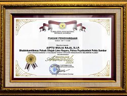 Dari Pengabdian di Tengah Warga, Personel Polres Payakumbuh Aiptu Mulia Raja Masuk 3 Besar Kompolnas Awards 2026 di Jakarta