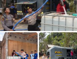 Polresta Magelang Dukung Penyaluran Air Bersih untuk Warga Terdampak Kekeringan